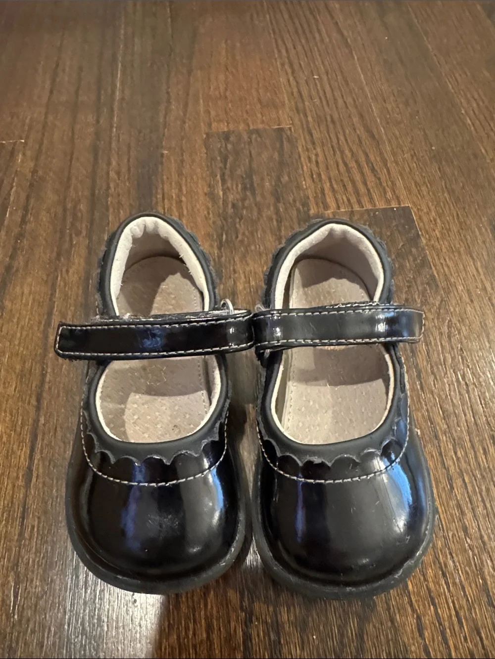 See Kai Run Jane II Black Patent Mary Jane Shoes Toddler Girl Size 6